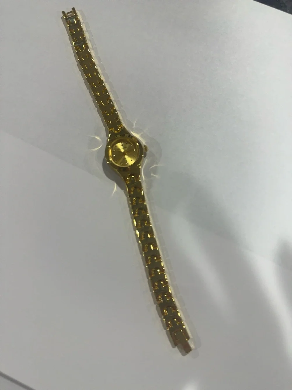 Gold-Tone Women's Bracelet Watch